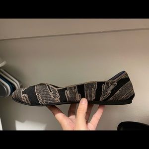 Rothy’s Golden Shimmer Flat size 11.5